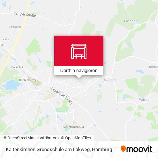 Kaltenkirchen Grundschule am Lakweg Karte