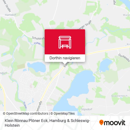 Klein Rönnau Plöner Eck Karte