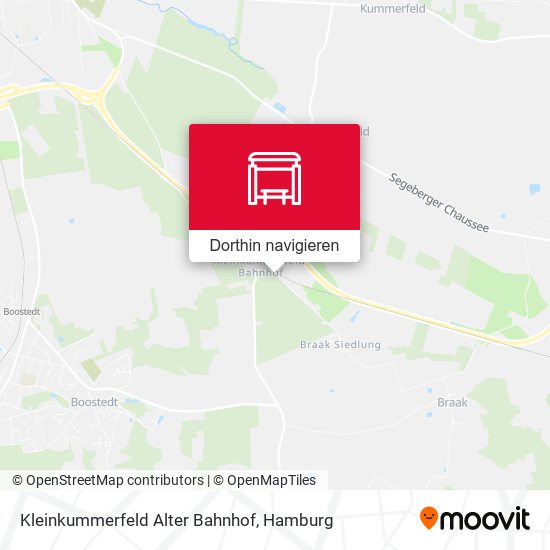 Kleinkummerfeld Alter Bahnhof Karte