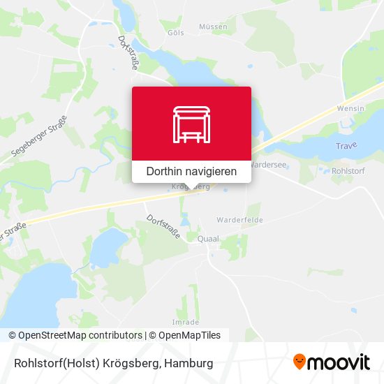 Rohlstorf(Holst) Krögsberg Karte