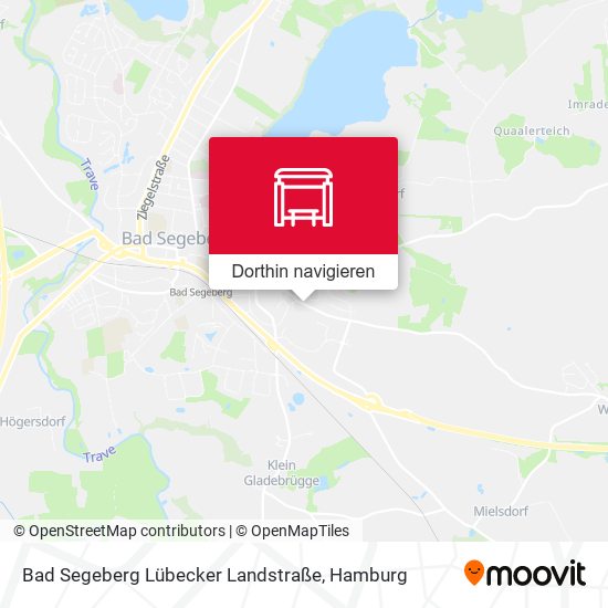 Bad Segeberg Lübecker Landstraße Karte