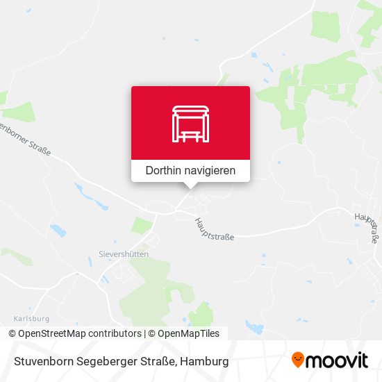 Stuvenborn Segeberger Straße Karte
