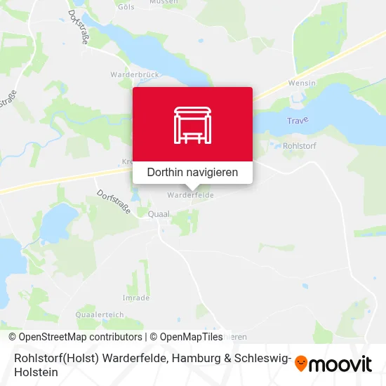 Rohlstorf(Holst) Warderfelde Karte