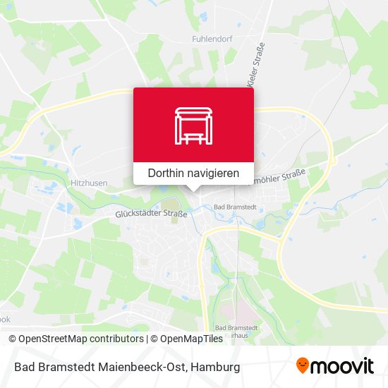 Bad Bramstedt Maienbeeck-Ost Karte