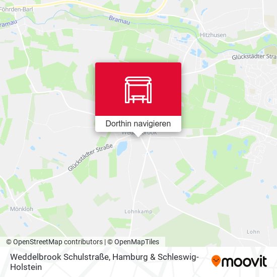 Weddelbrook Schulstraße Karte