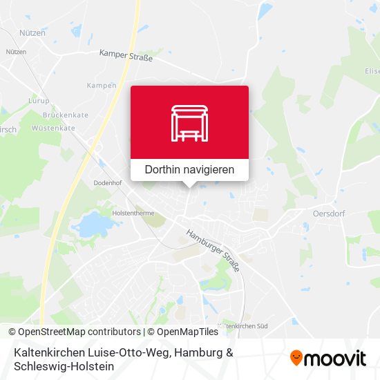 Kaltenkirchen Luise-Otto-Weg Karte