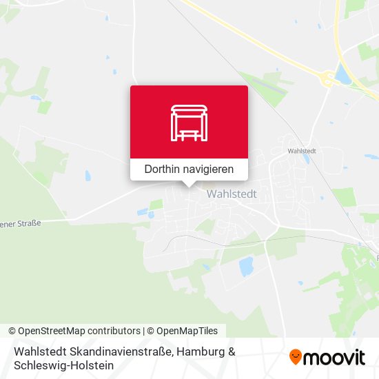 Wahlstedt Skandinavienstraße Karte