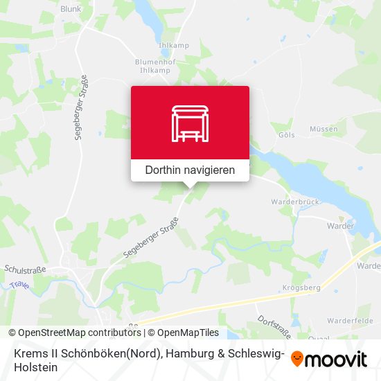 Krems II Schönböken(Nord) Karte