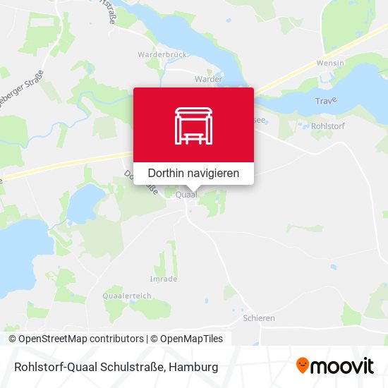 Rohlstorf-Quaal Schulstraße Karte