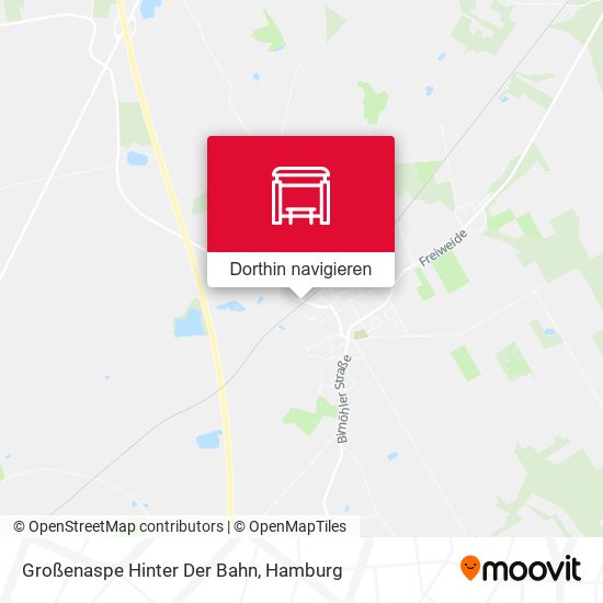 Großenaspe Hinter Der Bahn Karte