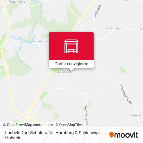 Lasbek-Dorf Schulstraße Karte