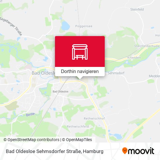 Bad Oldesloe Sehmsdorfer Straße Karte
