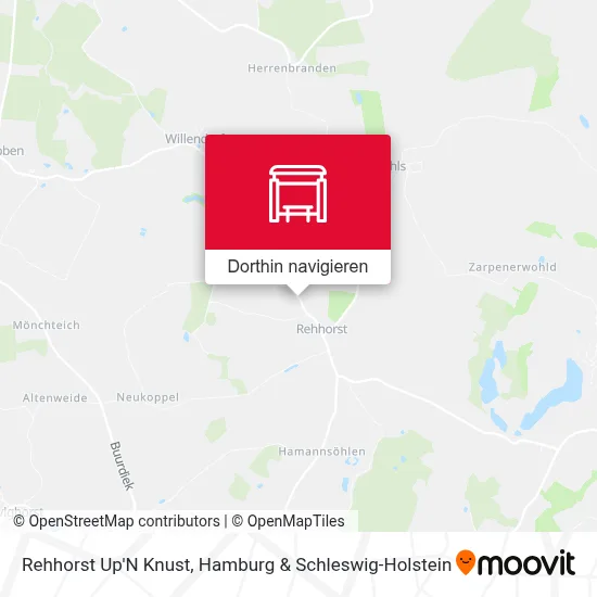 Rehhorst Up'N Knust Karte