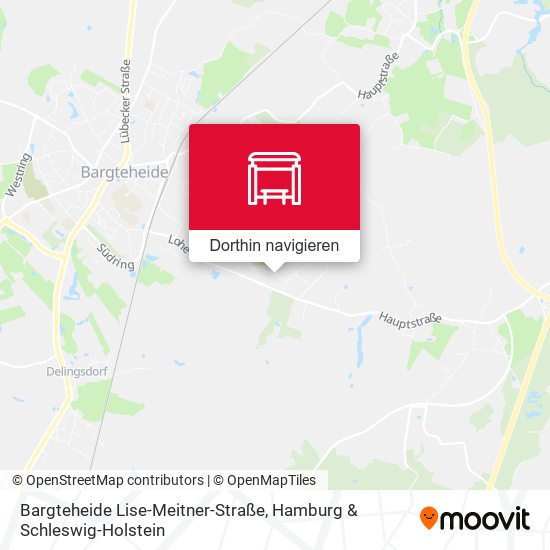 Bargteheide Lise-Meitner-Straße Karte