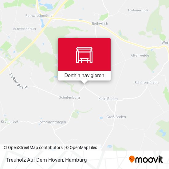 Treuholz Auf Dem Höven Karte