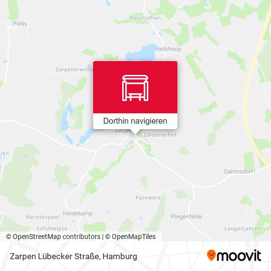 Zarpen Lübecker Straße Karte