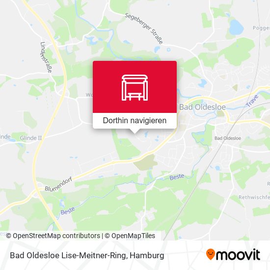 Bad Oldesloe Lise-Meitner-Ring Karte