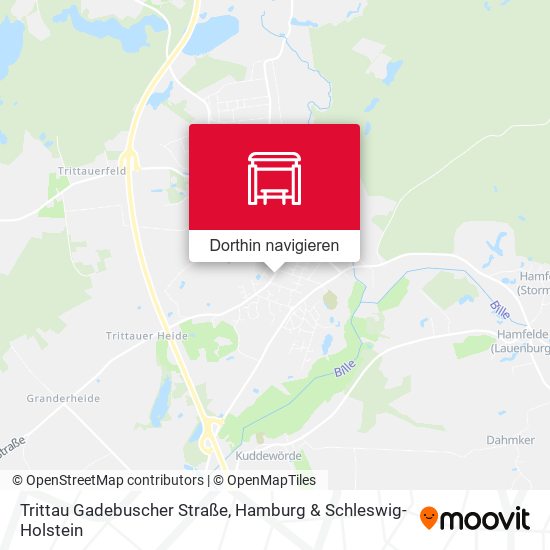 Trittau Gadebuscher Straße Karte