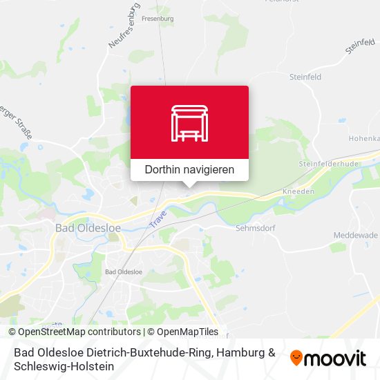 Bad Oldesloe Dietrich-Buxtehude-Ring Karte