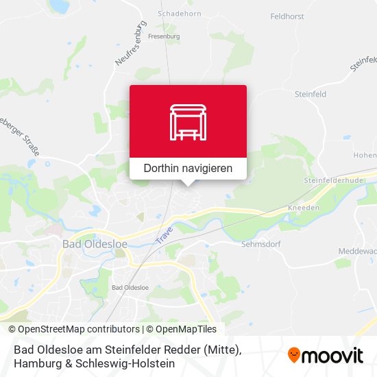 Bad Oldesloe am Steinfelder Redder (Mitte) Karte