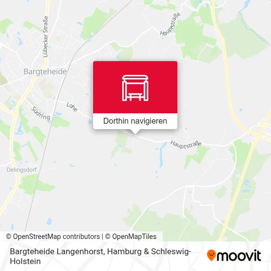 Bargteheide Langenhorst Karte