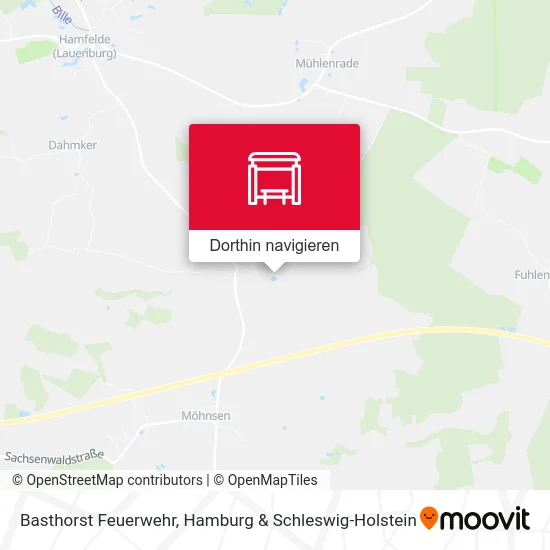 Basthorst Feuerwehr Karte