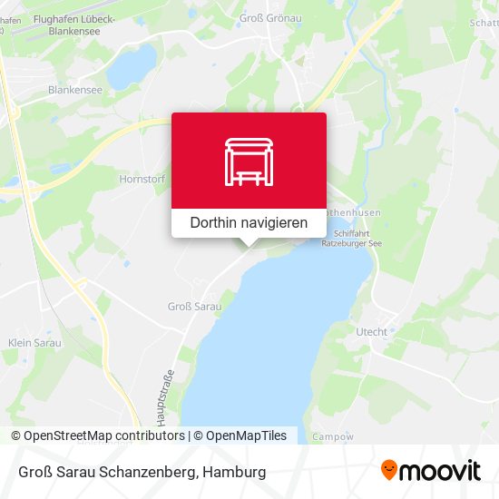 Groß Sarau Schanzenberg Karte