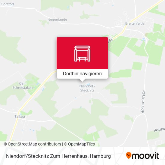Niendorf / Stecknitz Zum Herrenhaus Karte