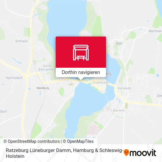 Ratzeburg Lüneburger Damm Karte