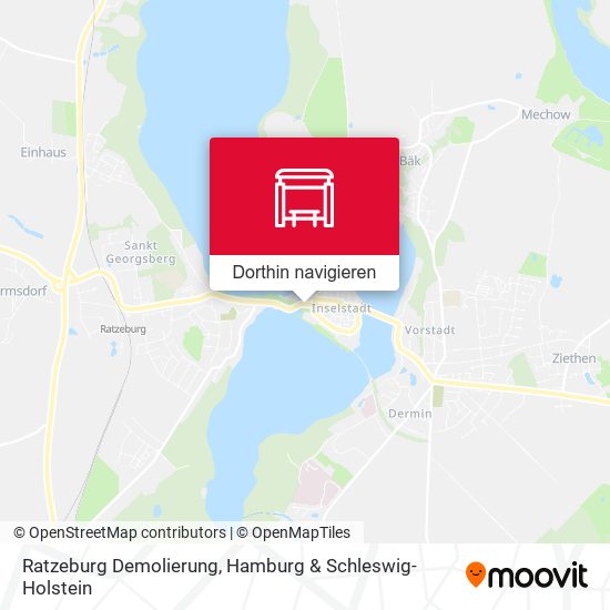 Ratzeburg Demolierung Karte