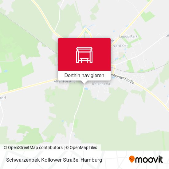Schwarzenbek Kollower Straße Karte