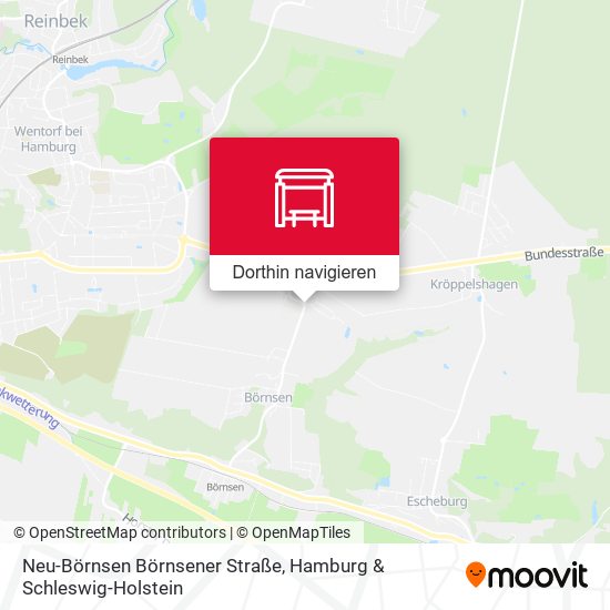 Neu-Börnsen Börnsener Straße Karte