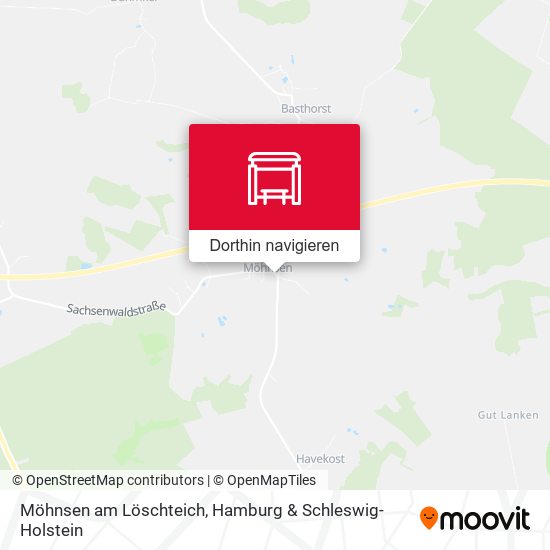 Möhnsen am Löschteich Karte