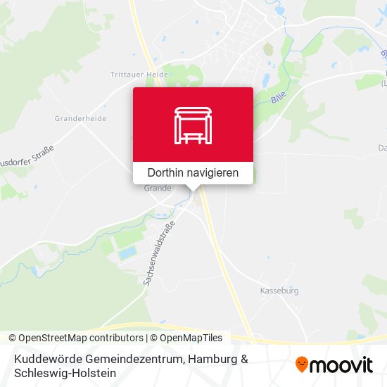 Kuddewörde Gemeindezentrum Karte