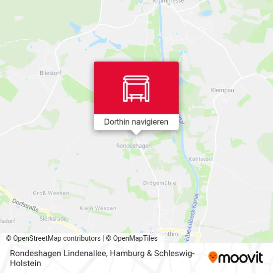 Rondeshagen Lindenallee Karte