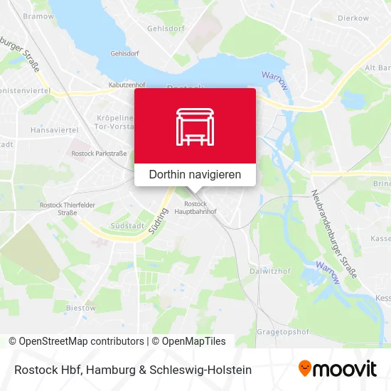 Rostock Hbf Karte