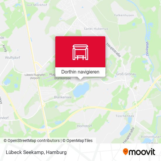 Lübeck Seekamp Karte