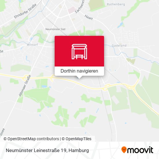 Neumünster Leinestraße 19 Karte