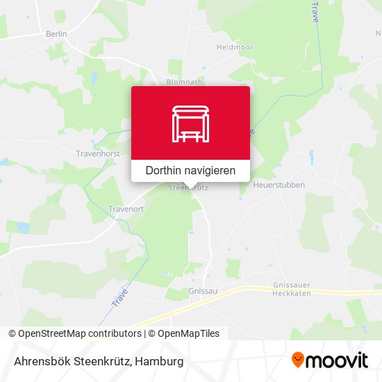 Ahrensbök Steenkrütz Karte