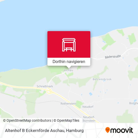Altenhof B Eckernförde Aschau Karte