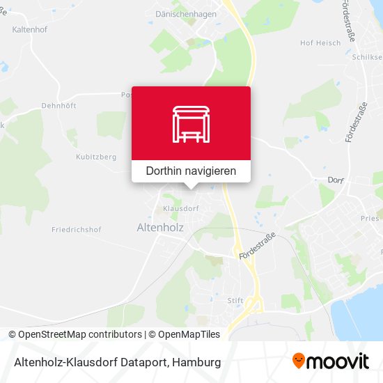 Altenholz-Klausdorf Dataport Karte