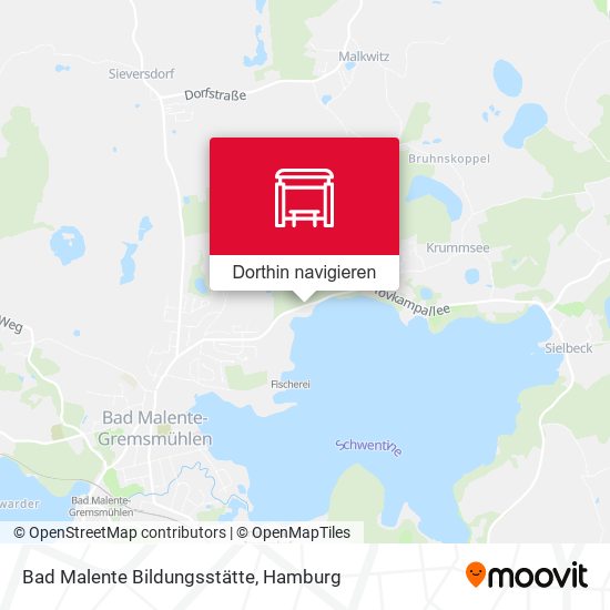 Bad Malente Bildungsstätte Karte