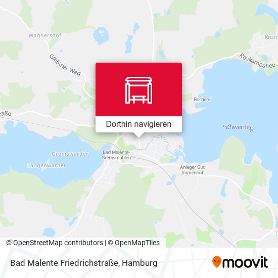 Bad Malente Friedrichstraße Karte