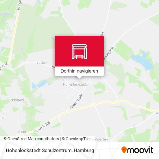 Hohenlockstedt Schulzentrum Karte