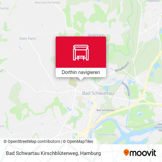 Bad Schwartau Kirschblütenweg Karte