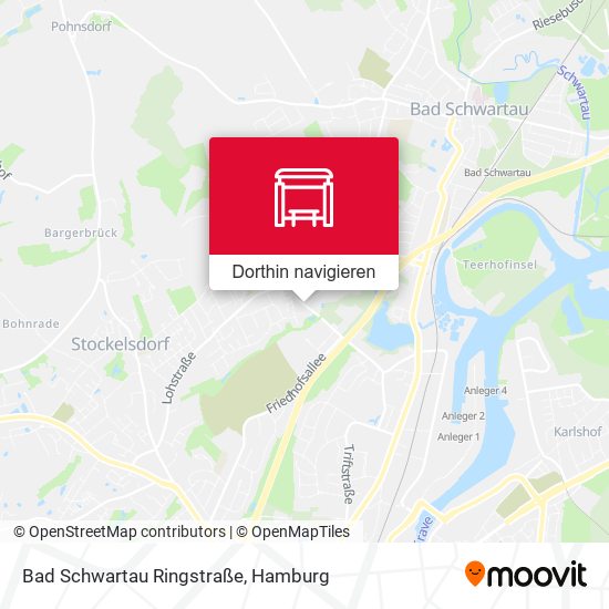 Bad Schwartau Ringstraße Karte