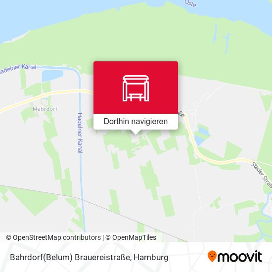 Bahrdorf(Belum) Brauereistraße Karte