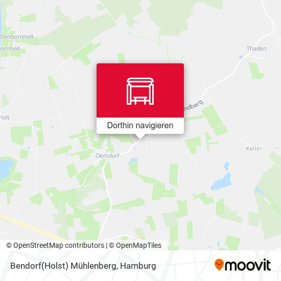 Bendorf(Holst) Mühlenberg Karte