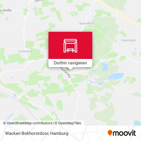 Wacken Bokhorstdoor Karte