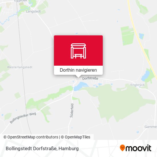 Bollingstedt Dorfstraße Karte